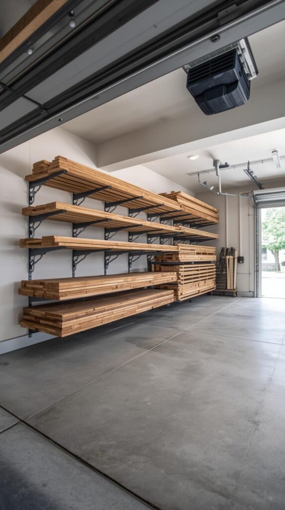 Create Lumber Storage Racks