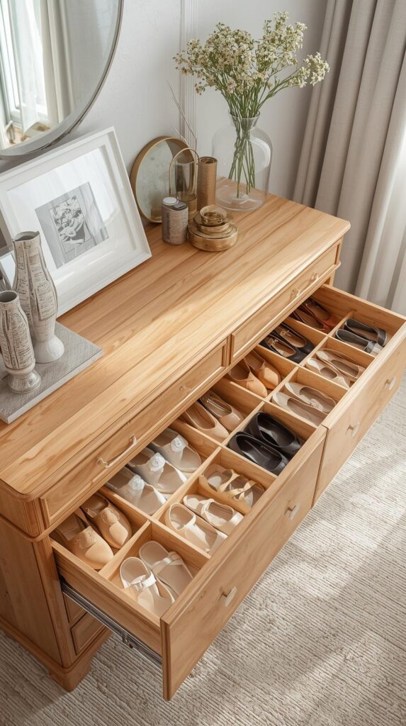 Drawer Dividers for Flat Shoes