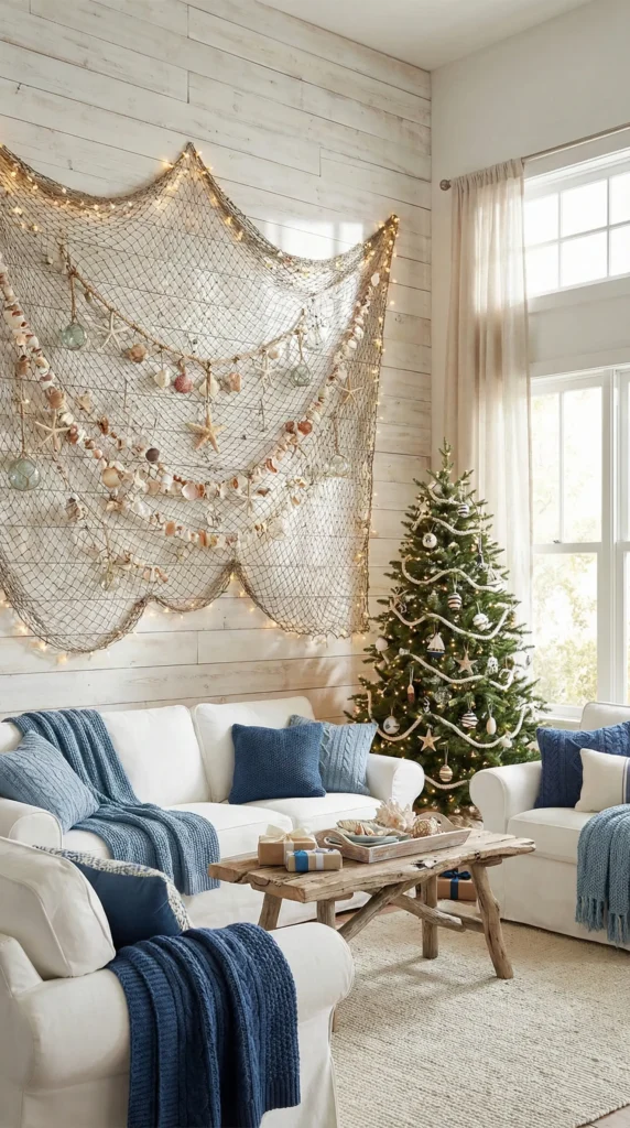 Fishing Net Backdrops for Coastal Photo Ops