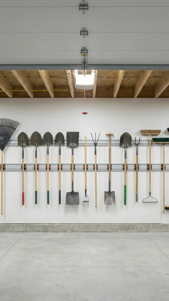 Install Track Systems for Yard Tools