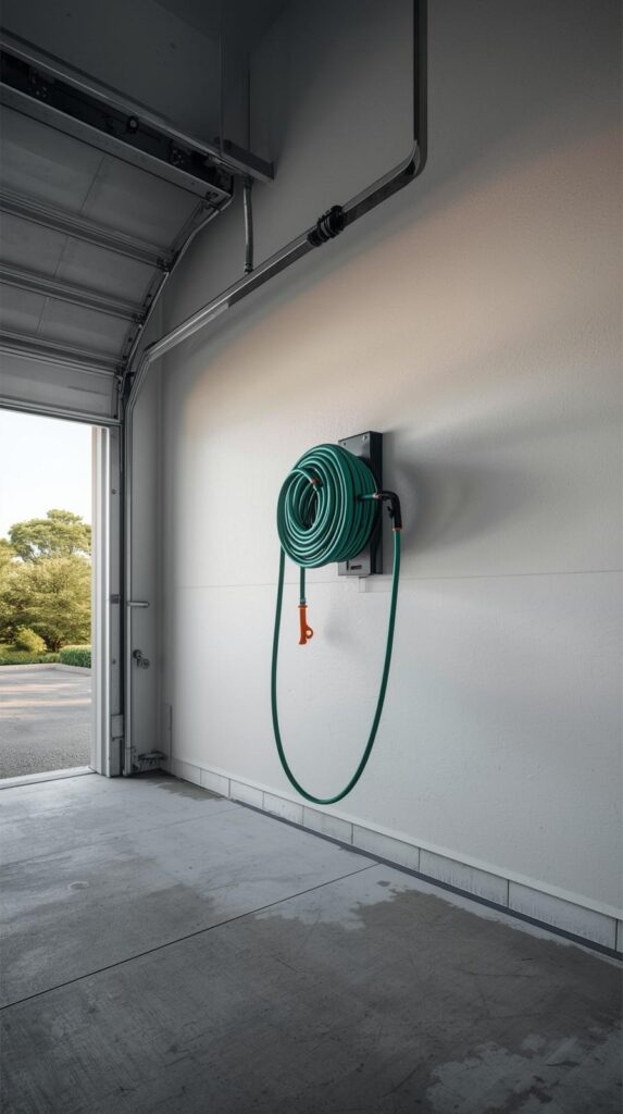 Mount Hose Reels to Exterior Walls