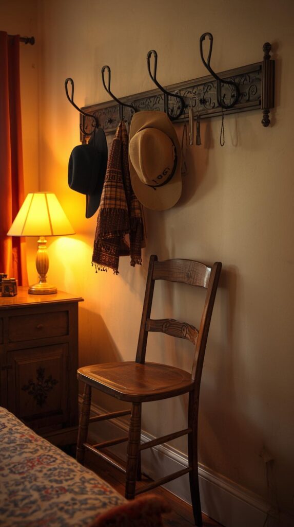 Repurposed Coat Racks Gain New Life