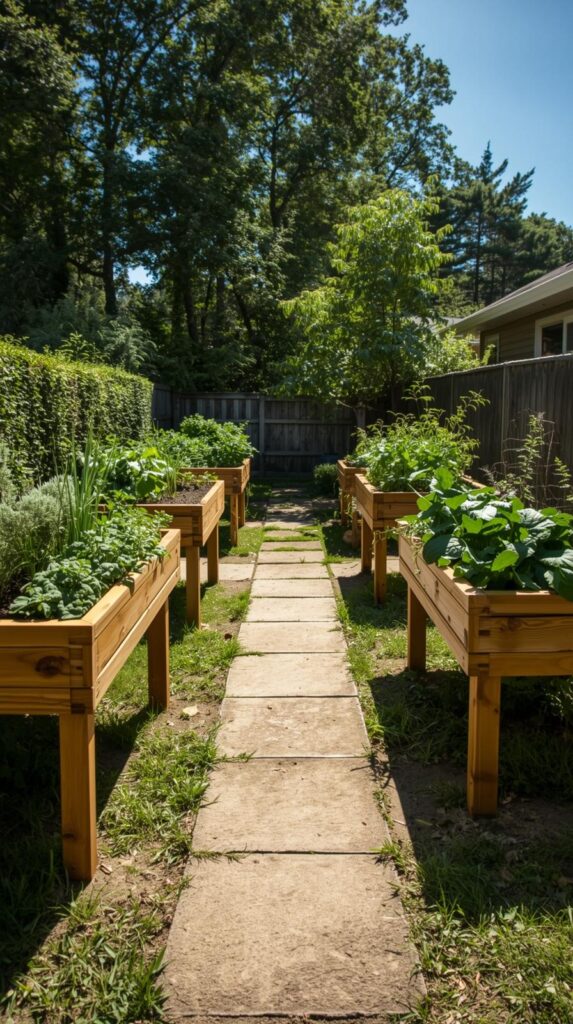 Elevated Table-Height Beds for Accessible Gardening