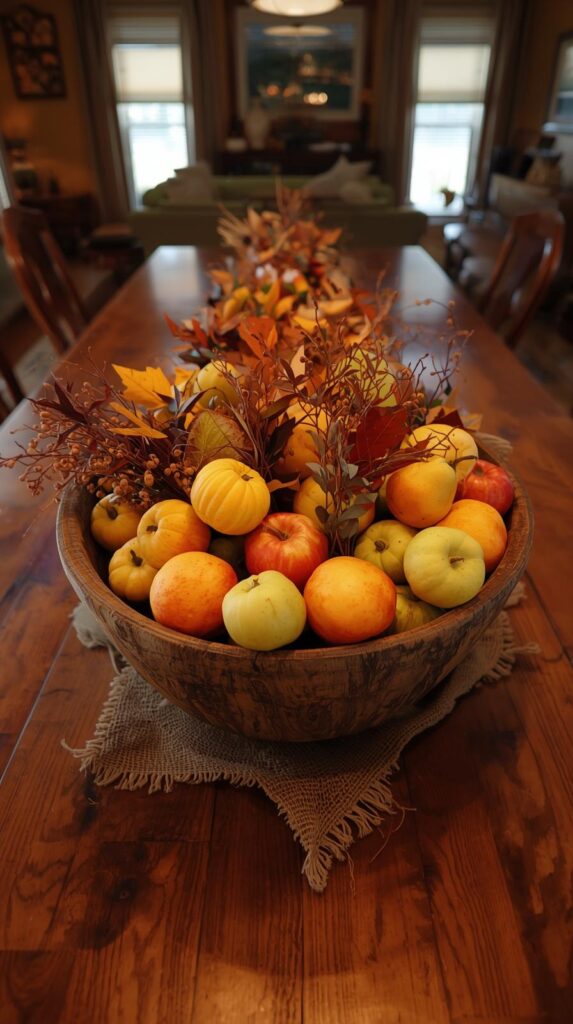 Fill Wooden Dough Bowls with Abundance