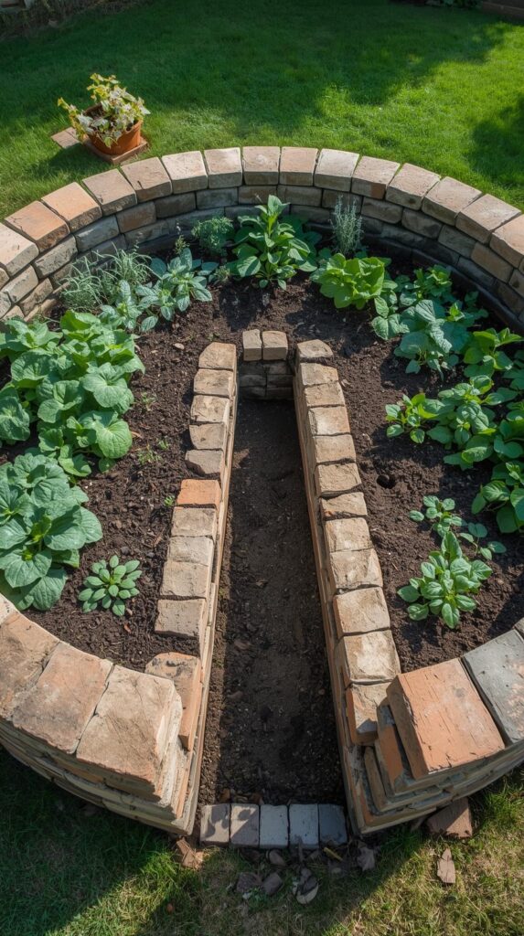 Keyhole Gardens for Maximum Efficiency and Showing Off