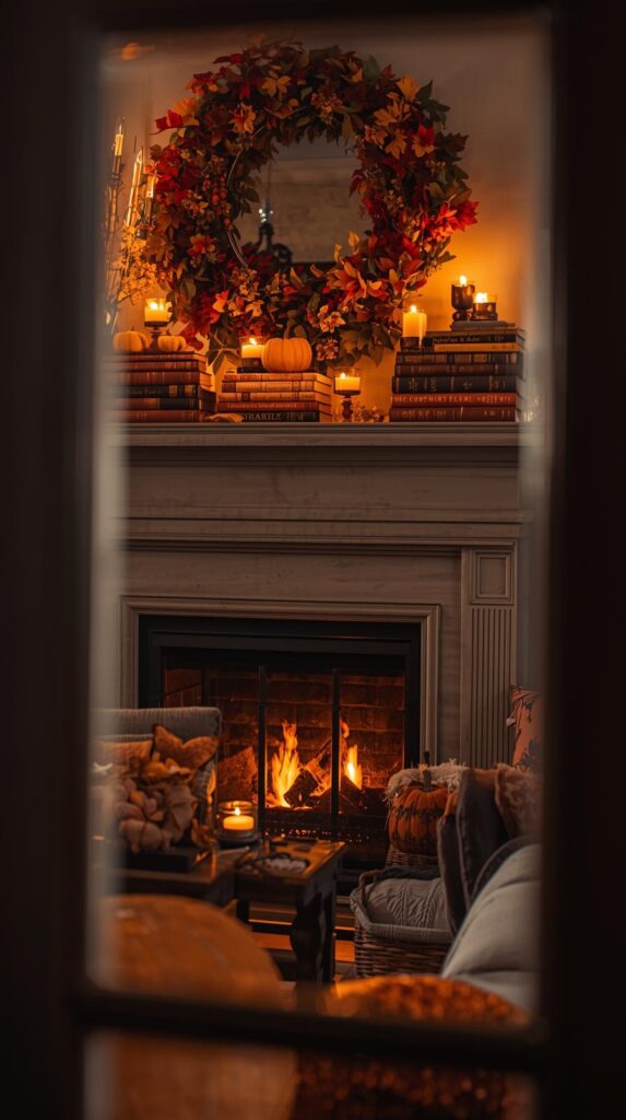 Stack Vintage Books as Risers