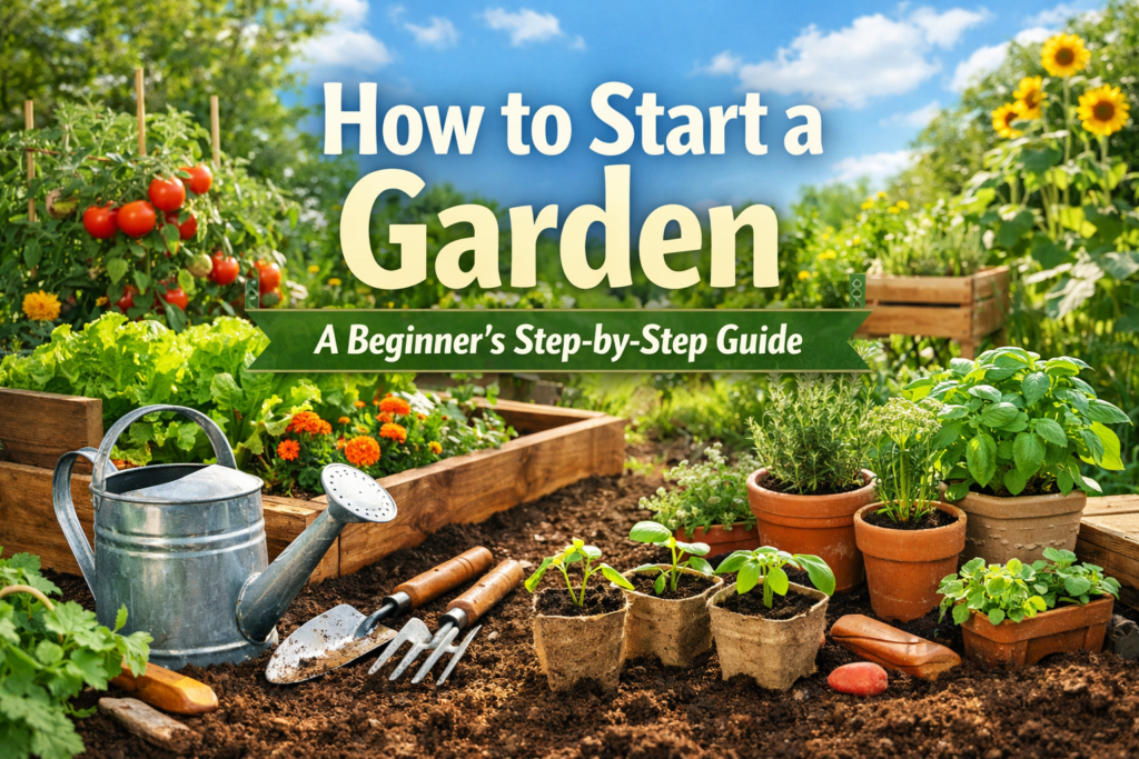 How to Start a Garden A Beginner’s Step-by-Step Guide