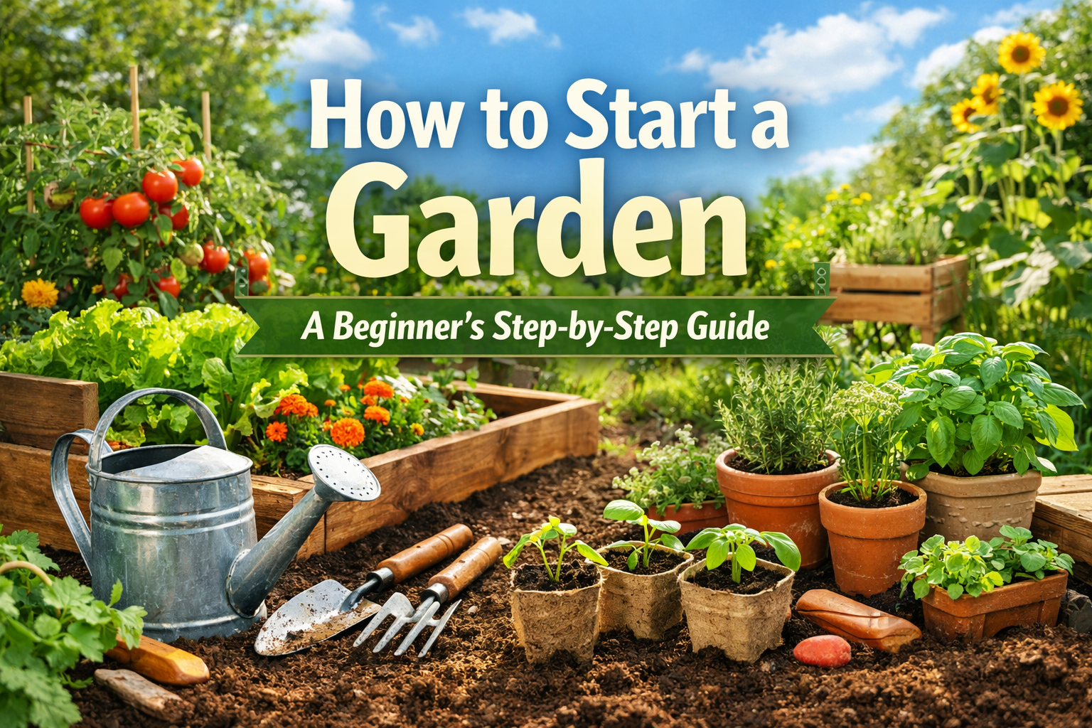 How to Start a Garden A Beginner’s Step-by-Step Guide