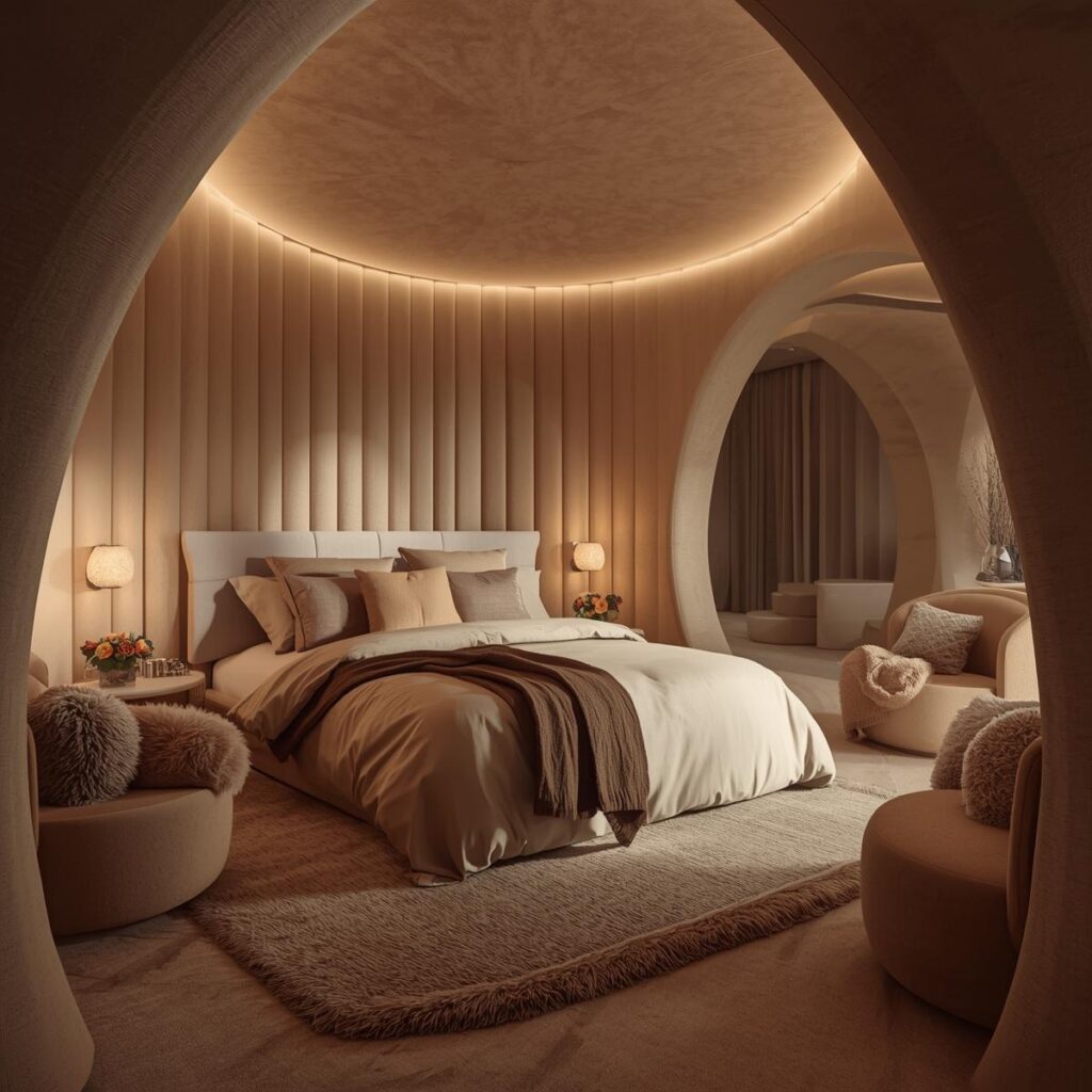 The Cocoon Bedroom Creates Ultimate Comfort