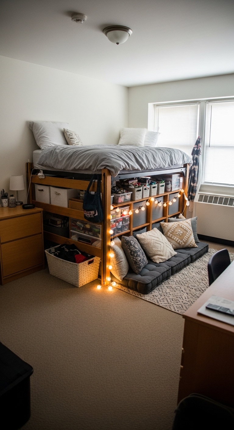 Bed Risers Unlock Secret Storage Territory