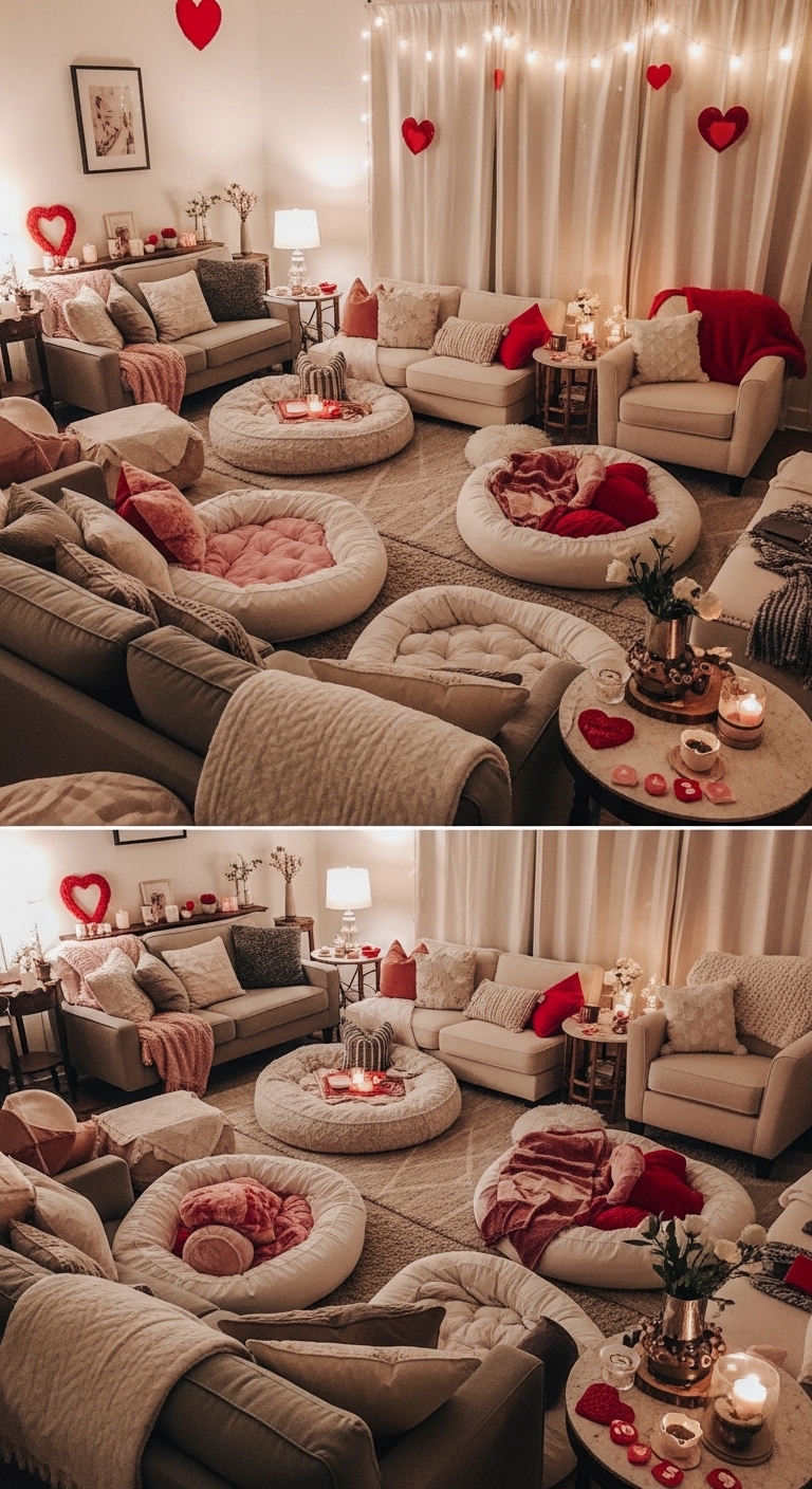 Create Cozy Seating Vignettes Throughout Your Space