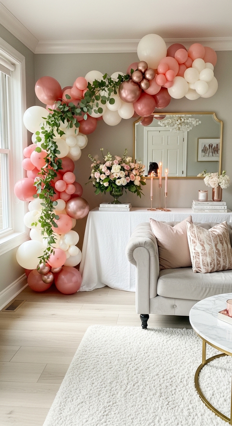 Create a Statement Balloon Arch in Non-Traditional Colors