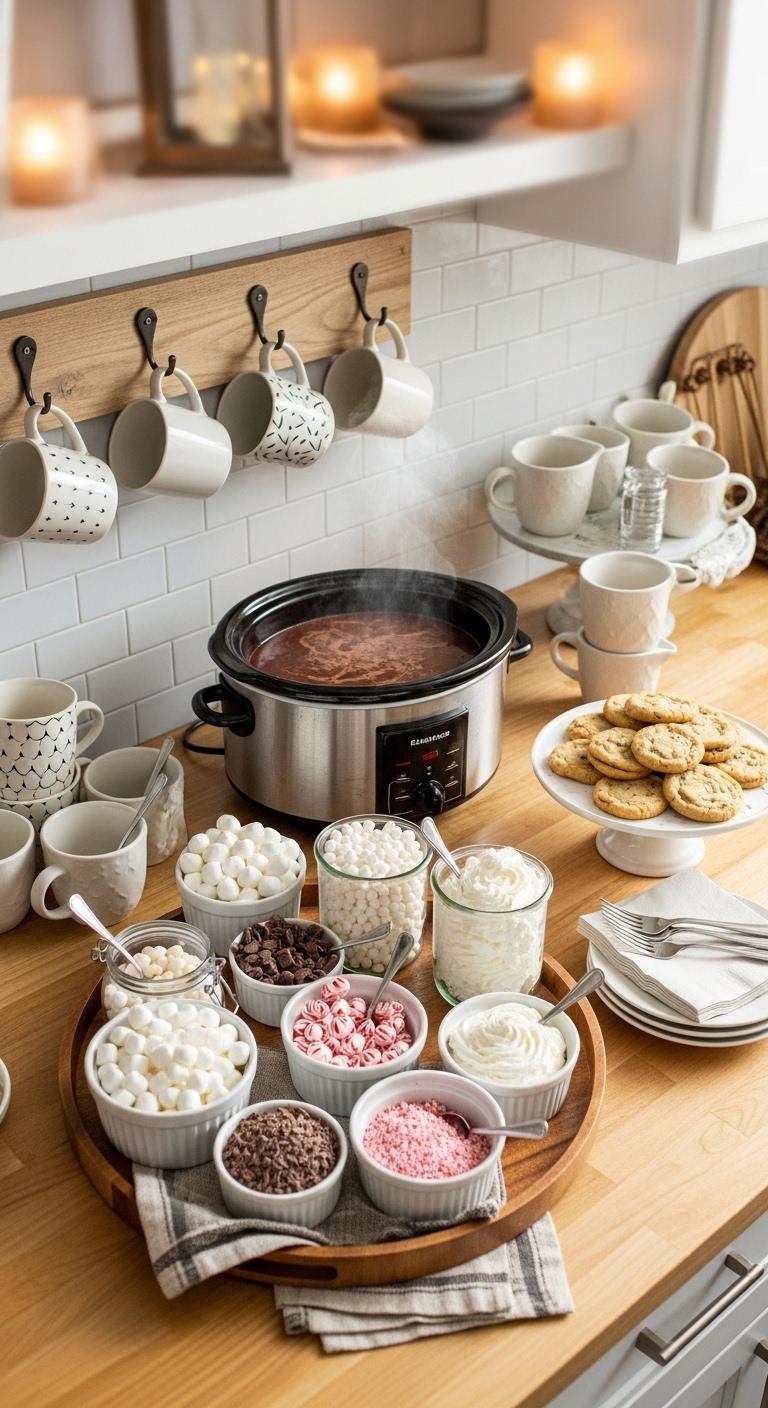 Design a Hot Chocolate Bar with Styled Beverage Service