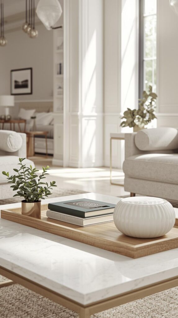 Lighten Up Your Coffee Table Styling