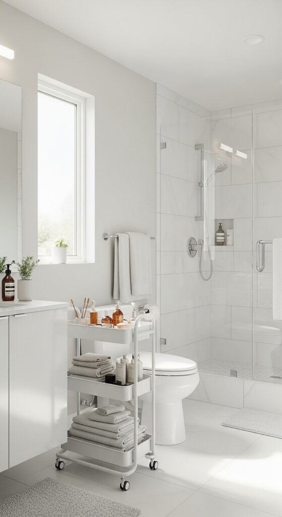 Rolling Carts Bring Storage Where You Need It