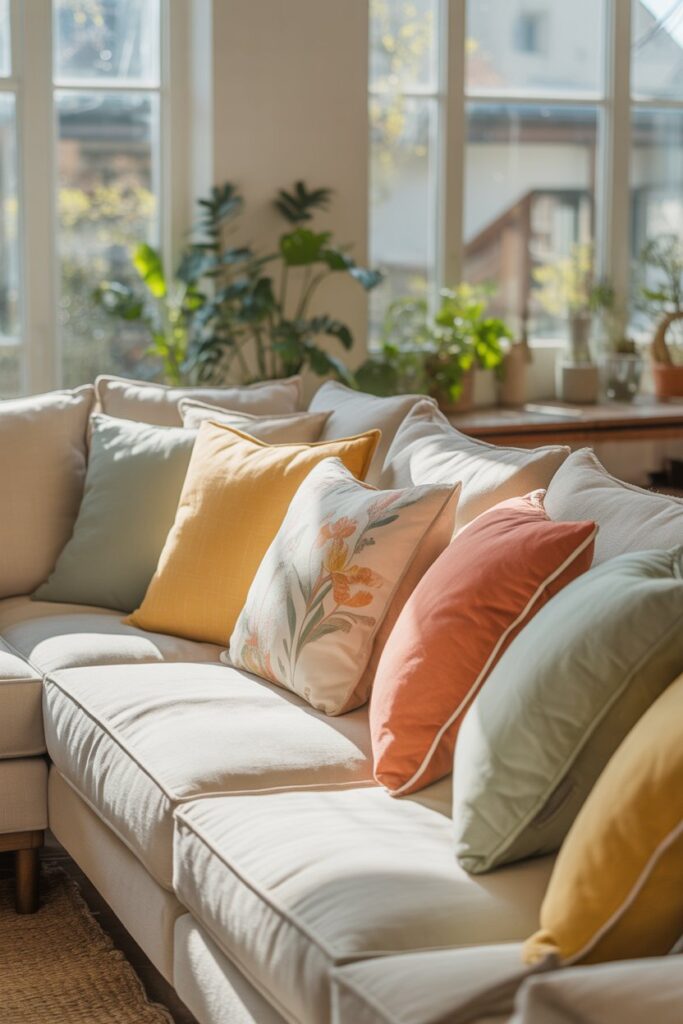 Swap Your Throw Pillows for Instant Spring Vibes