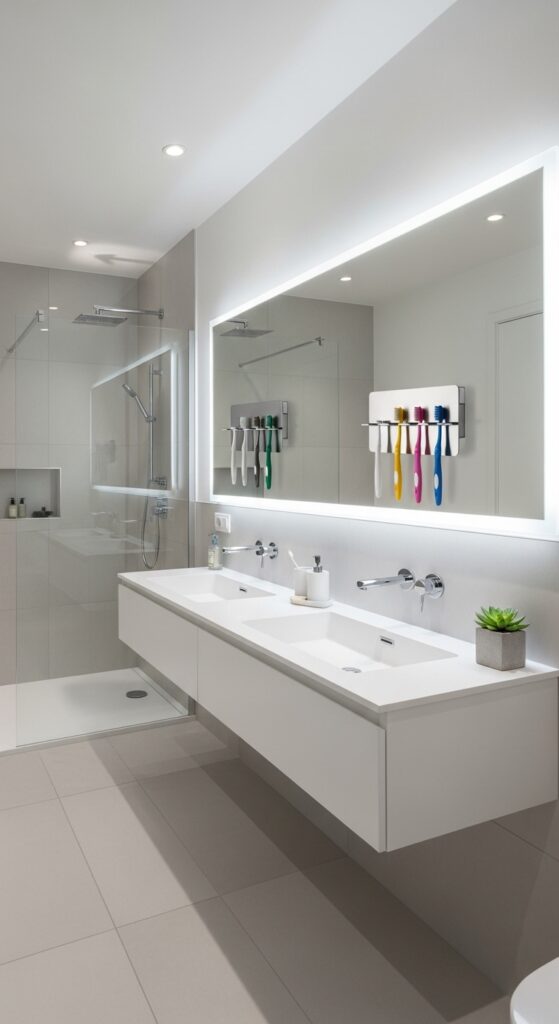 Toothbrush Holders Keep Counters Germ-Free