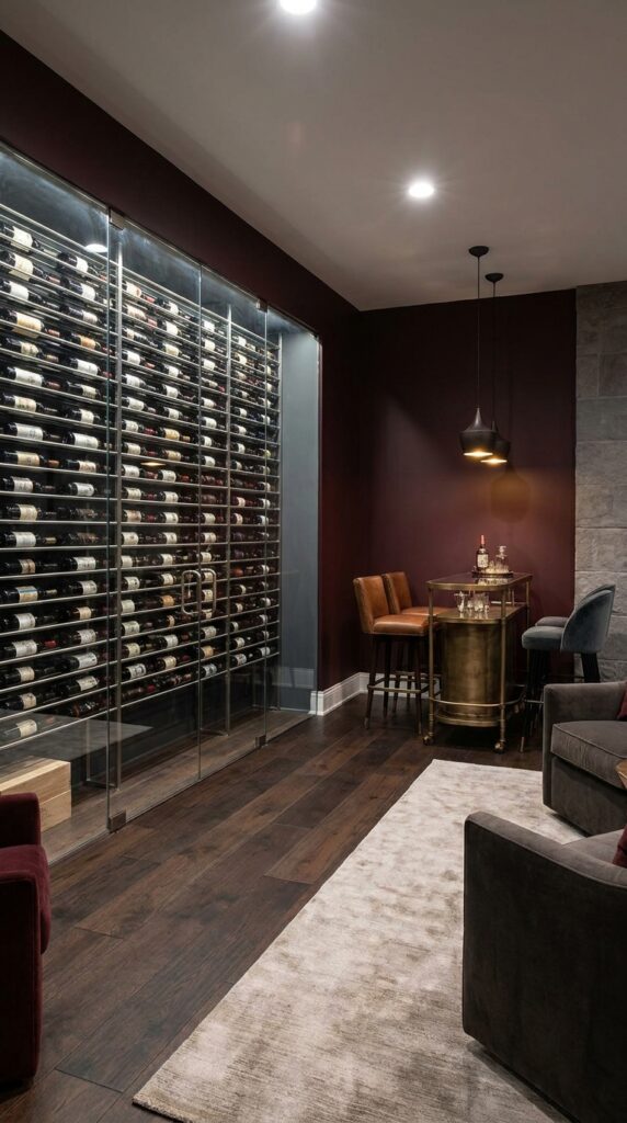 Build a Wine Cellar and Bar Combo