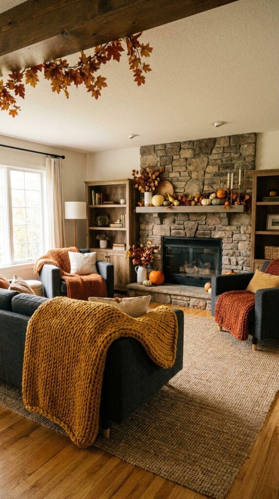 Layer Heavy Knit Blankets Everywhere