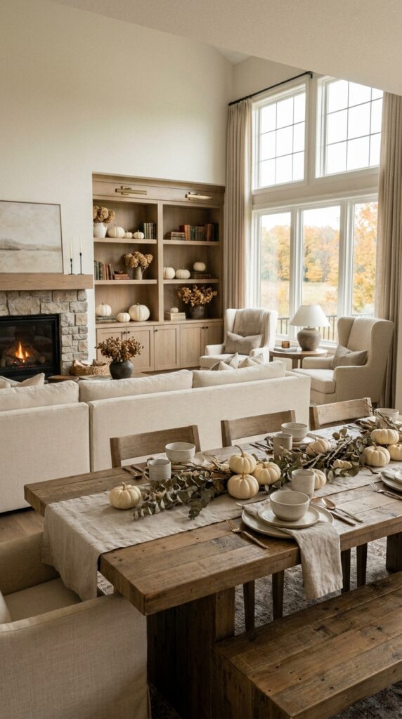 Living_dining_area_fall_decor