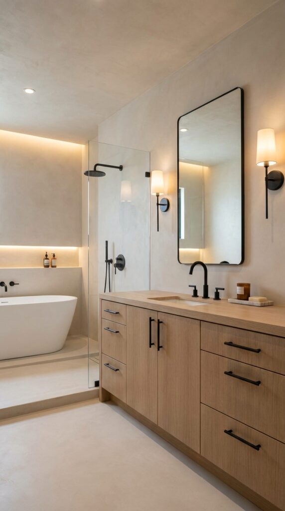 Vanity Hardware and Faucet Finishes That Match