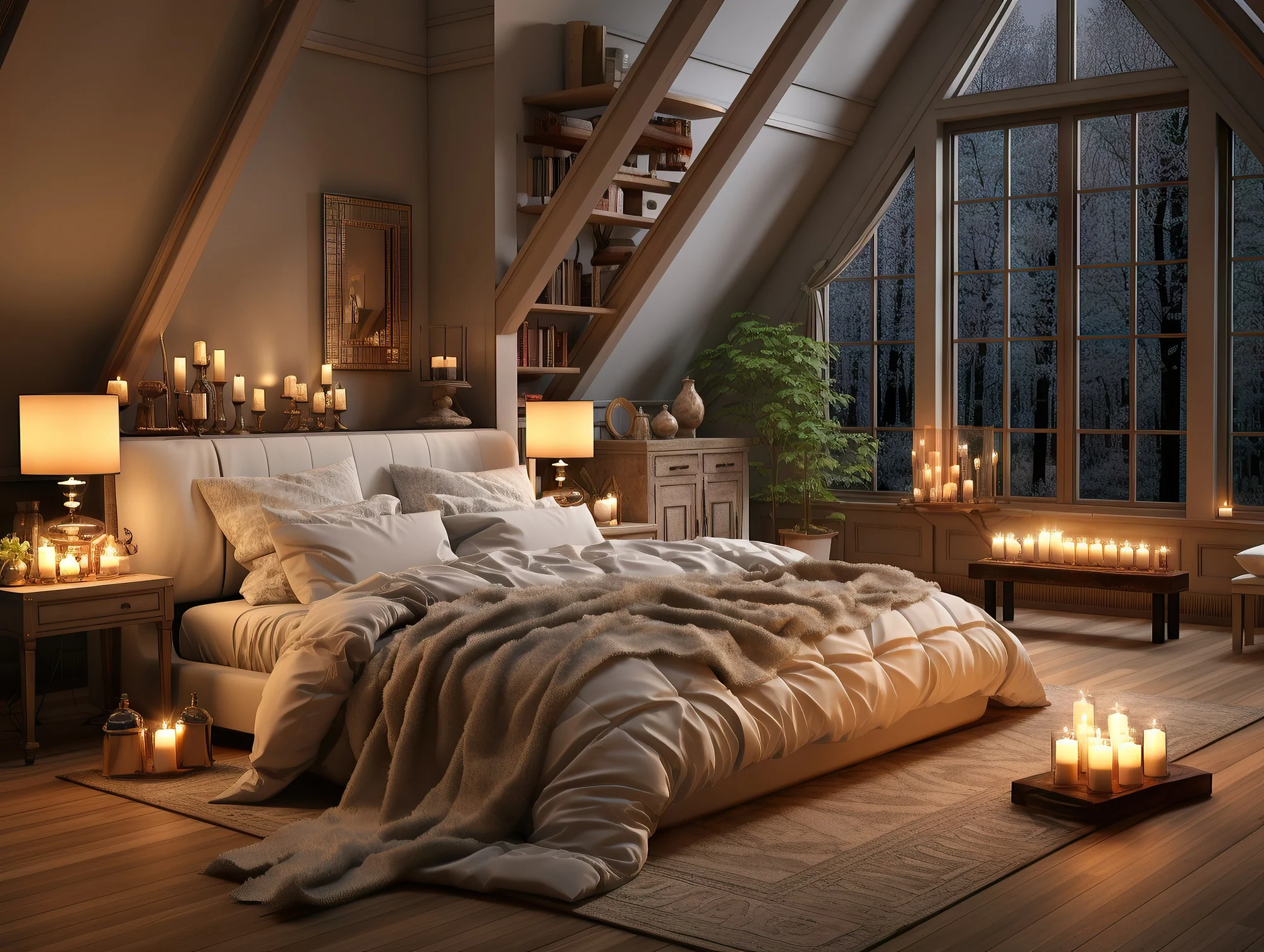 fall bedroom decor