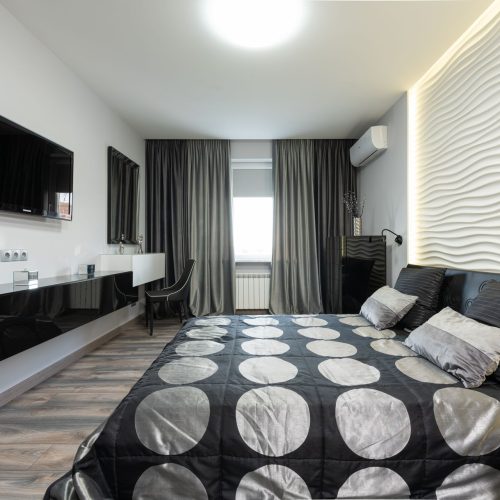 Black Nouveau Bedroom