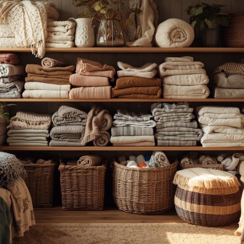 Blanket Storage Ideas
